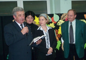 Od lewej Kazimierz Tischner , Maria Tuchowska, dr Joanna Błażejewska, dr Witold Glinkowski